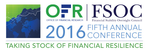 Logo of the OFR and FSOC conference held on February, fifth 2016