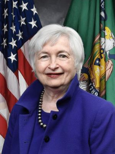 Headshot of Janet Louise Yellen