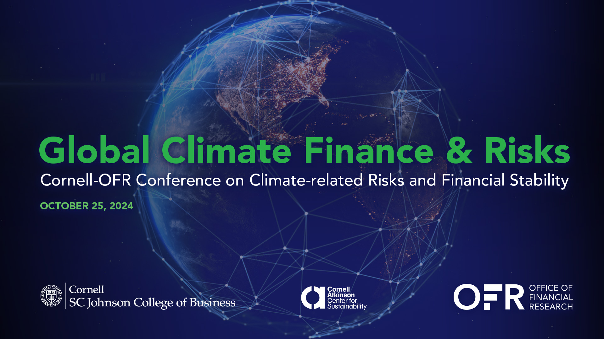 image of Opening Remarks by OFR Acting Director James Martin at the Cornell-OFR Conference on Global Climate Finance and Risks