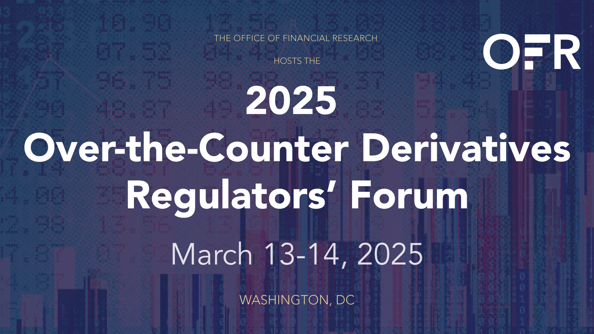 image of 2025 Over-the-Counter Derivatives Regulators’ Forum